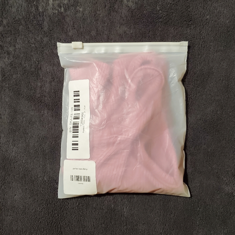 NWOT Skatie 'Perfect Tank' top size P (petite), Flirt Pink - Picture 6 of 10